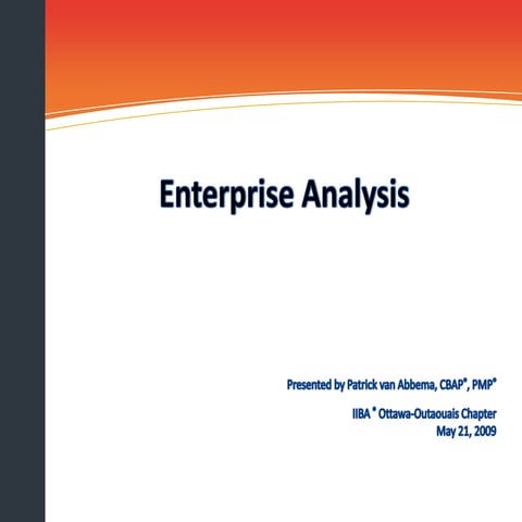 Enterprise Analysis