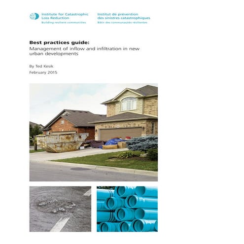 Best practices guide: Management of inflow and infiltration (I&I) in new urba...
