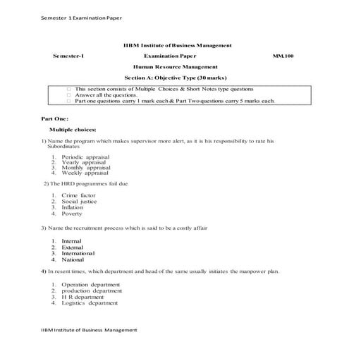 Iibm human resourse_management