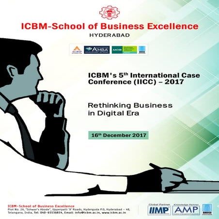 Brochure - ICBM's International Case Conference 2017