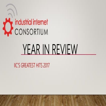 Year in Review - IIC's Greatest Hits 2017