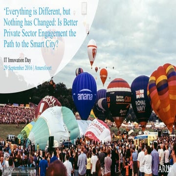 Peter Cooper - IT Innovation Day 2016