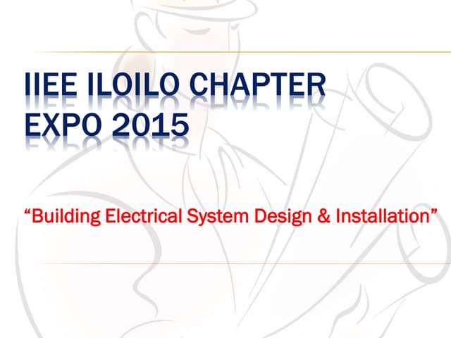 Industrial Building Electrical System Design And Installation photo