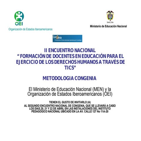 Ii Encuentro Nacional