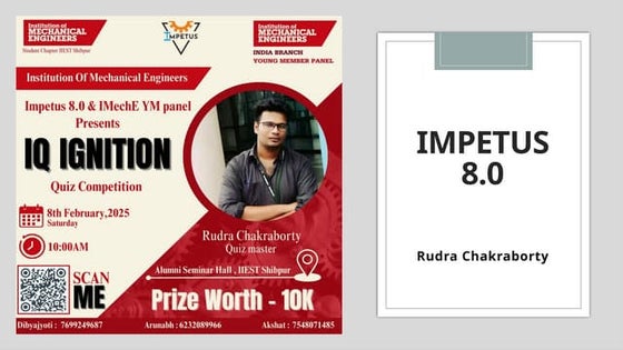 Shibpur_ IIEST_Preliminary Round Impetus Quiz Fest by Rudra Chakraborty BQC
