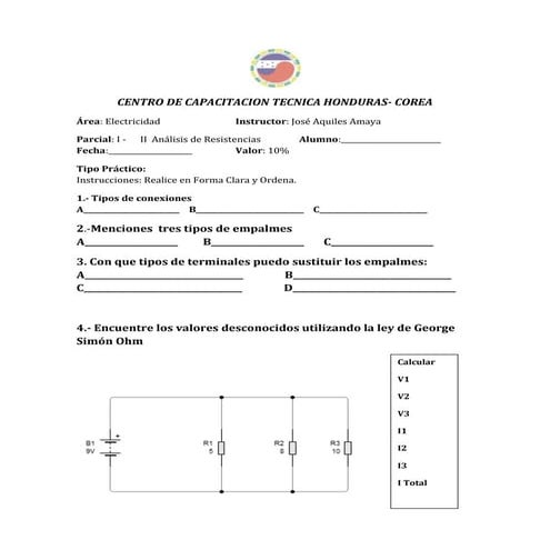 Ii examén cktos de resistencias