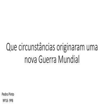 II guerra mundial