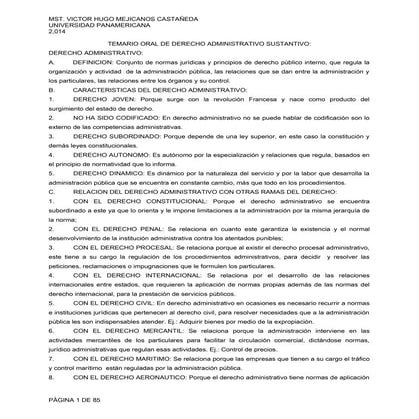 Derecho administrativo.sustantivo  