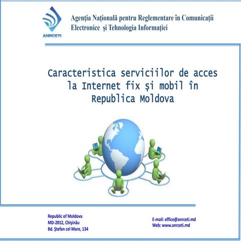 Caracteristica serviciilor de acces la internet fix si mobil in RM