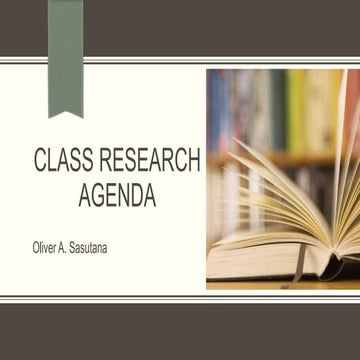 III - Class research agenda.pptx