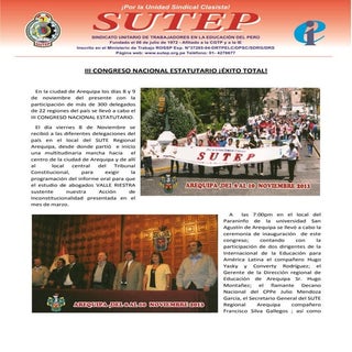 Iii congreso-estatutario-arequipa-2013