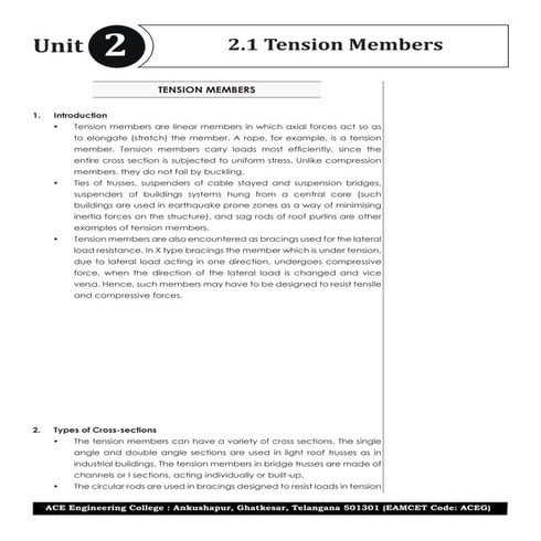 Iii design-of-steel-structures-unit-2