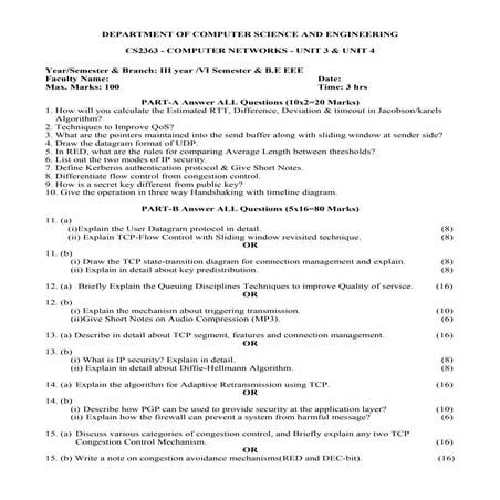III EEE-CS2363-Computer-Networks-important-questions-for-unit-3 