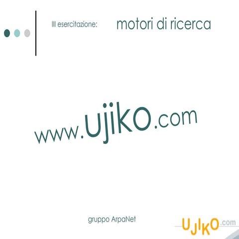 III esercitazione - Search Engine