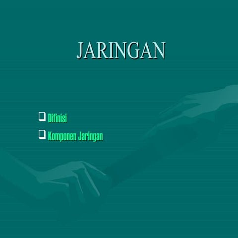 materi jaringan
