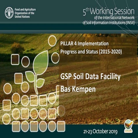 III Progress - GSP Soil Data Facility