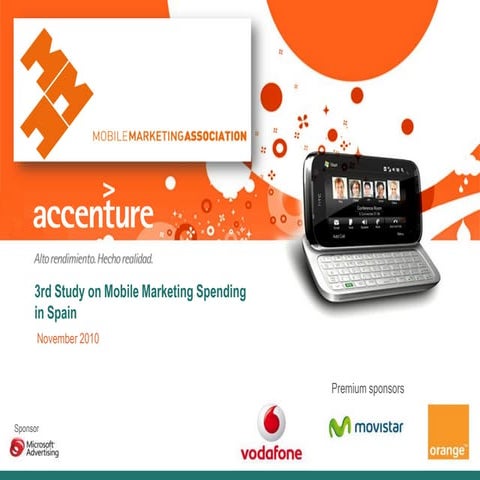 III Study on Mobile Marketing Spending in Spain