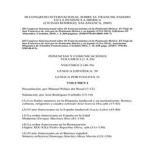 III Congreso Franciscanismo