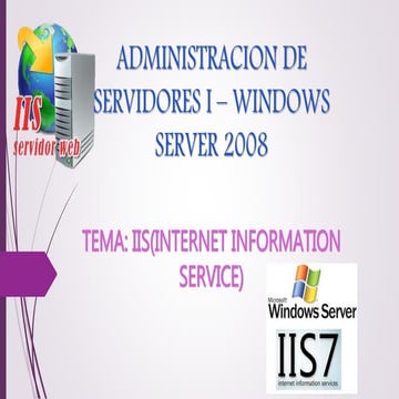 IIS internet information service