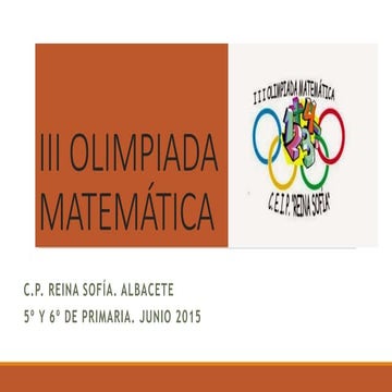 III Olimpiada matetica