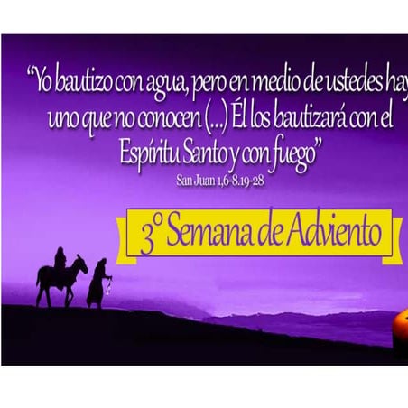III Semana de Adviento
