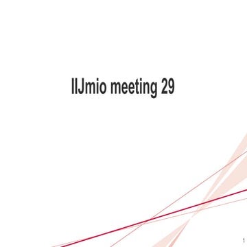 IIJmio meeting 29 IIJmio Updates