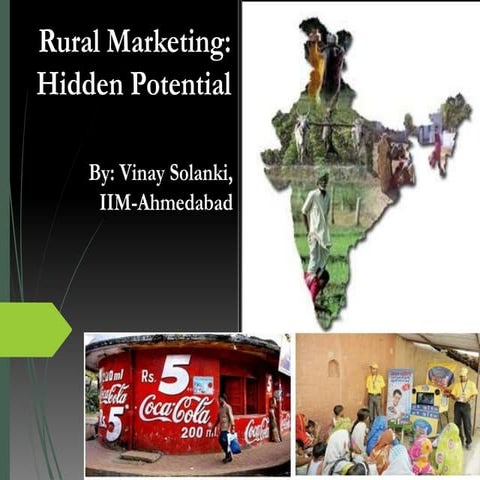 Rural Marketing Hidden Potential for India