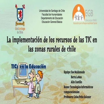 La implementación de los recursos de las tic en las zonas rurales de