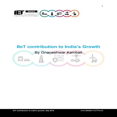 IIoT for India's growth
