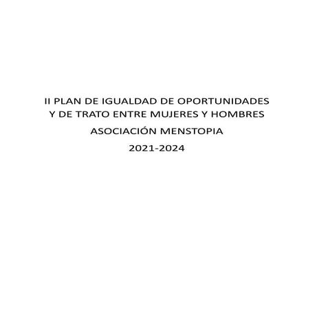 El plan de igualdad para las empresas | PDF