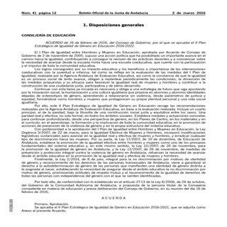 Ii plan estratégico igualdad género...