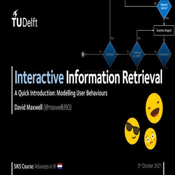 Invited Lecture on Interactive Information Retrieval