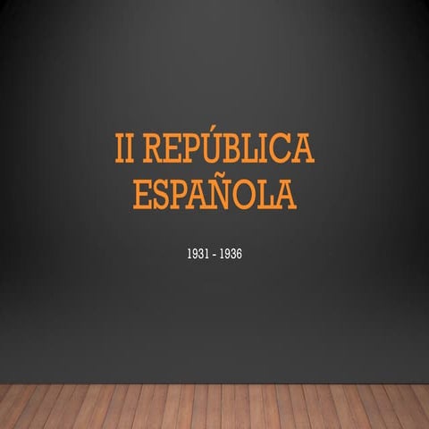 II República Española 