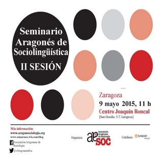 II sesión Seminario Aragonés de Soc...