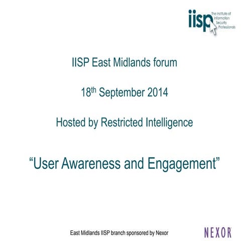 IISP Sept 2014 presentation