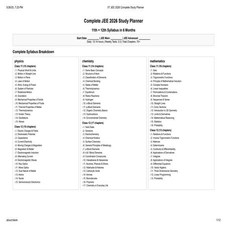 IIT JEE 2026 Complete Study Planner.pdfg