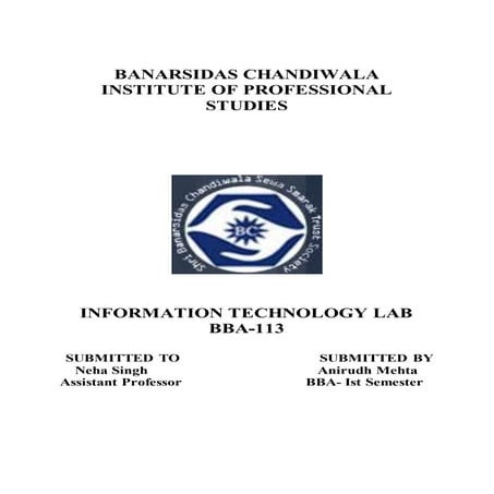 Computer project(basic) bba | DOCX