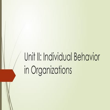 II Unit OBHRM _2024 _Individual Behavior In Organization.pptx