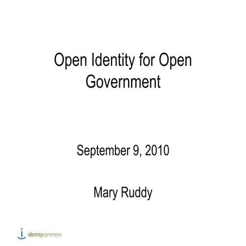 Iiw east openidentityforopengovfinal