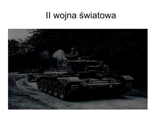 II wojna światowa | PPT