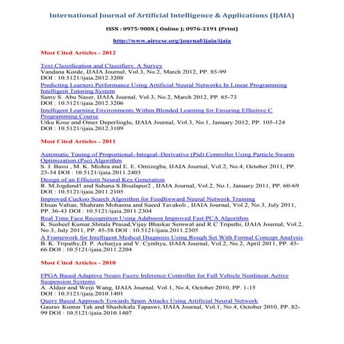 Ijaia(most cited article)