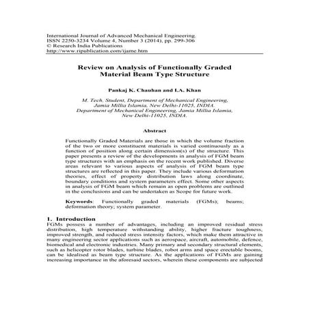 Higher Order Normal Shear Deformation Theory for Static FG Rectangular ...
