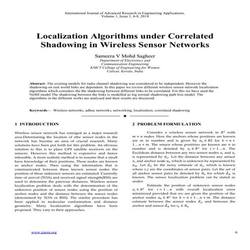 Multidimensional scaling algorithm and its current applications in ...