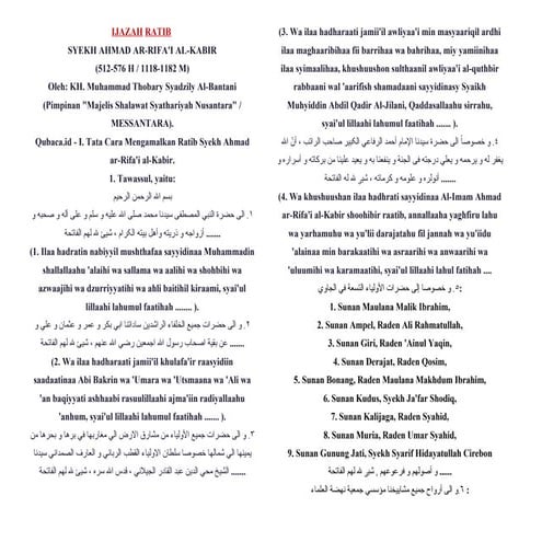 IJAZAH RATIB AR RIFA'I bisa diamalkan.docx