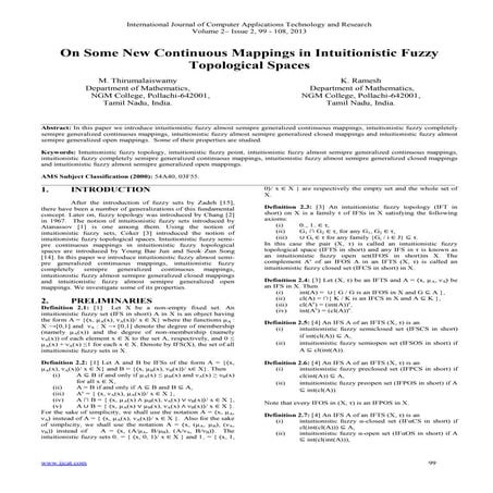 On Some New Continuous Mappings in Intuitionistic Fuzzy Topological Spaces