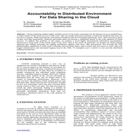 REVIEW OF ACCESS CONTROL MODELS FOR CLOUD COMPUTING | PDF