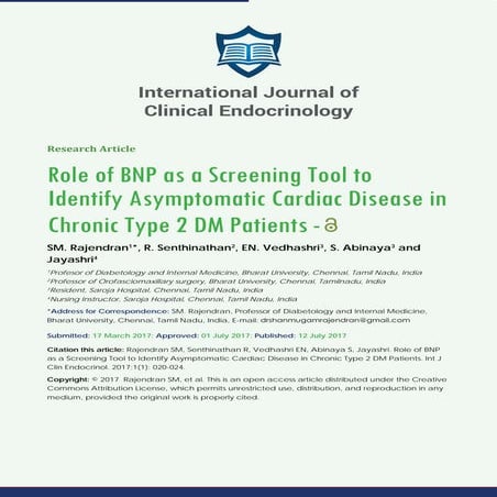 International Journal of Clinical Endocrinology
