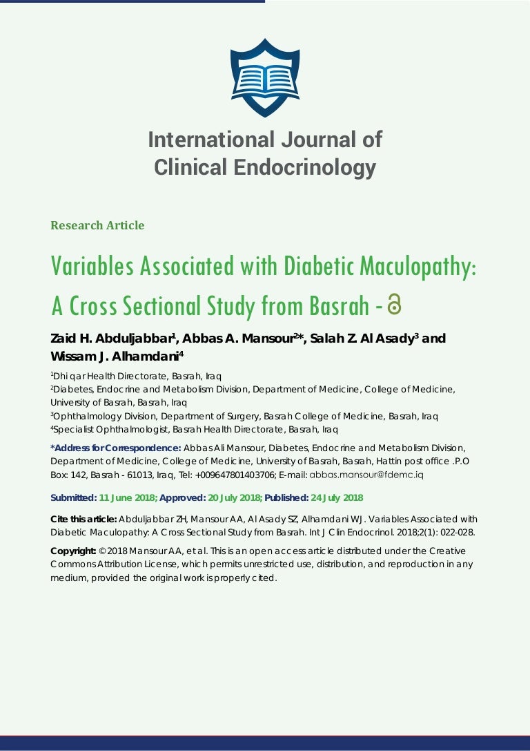 International Journal of Clinical Endocrinology