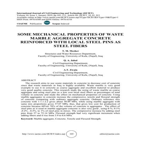 UTILIZATION OF CUPOLA SLAG IN CONCRETE AS FINE AND COARSE AGGREGATE | PDF
