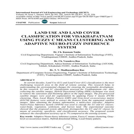 Land use/land cover classification using machine learning models | PDF